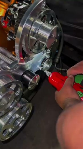 Chevy LS Billet Front Accessory Drive Install - CVF Wraptor Serpentine System