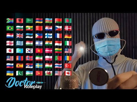 ASMR | Doctor Roleplay in 54 Different Languages 🩺 (3HR)