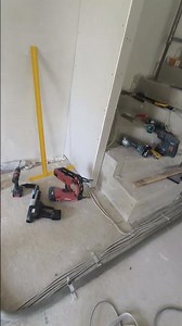 A line laser helps #hvac #waterinstallation #housebuilding #diy