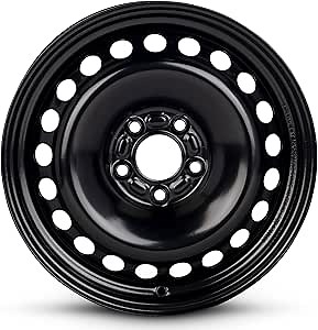 for 2014-2023 Ford Transit Connect 16 Inch Painted Black Rim - OE Direct Replacement - Road Ready Car Wheel