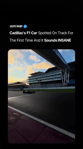 HYPEWHIP on Instagram: "🔊❗️Cadillac’s Formula 1 car just hit the track for the very first time, and it already sounds absolutely ferocious. The brand-new machine completed its initial shakedown session today at Silverstone Circuit, marking Cadillac’s first real-world laps ahead of its 2026 F1 debut. This wasn’t about lap times, but system checks, reliability, and getting the car moving under its own power for the first time. Fans immediately noticed the aggressive engine note, giving an early h