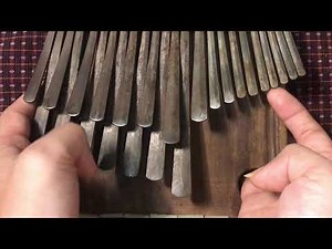 MBIRA TUTORIAL [ DANGURANGU #1 ] Most simple conception ♪key B♭ Nyamaropa♪
