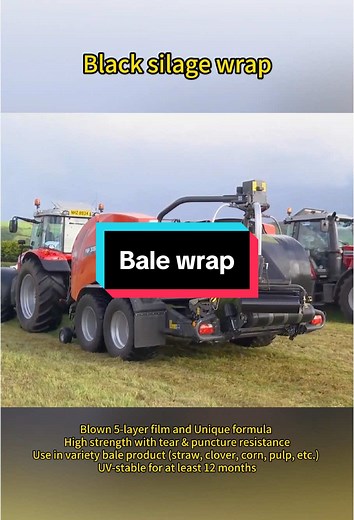Silage wrap,bale wrap, hay wrap,silage film,welcome to contact us 💕 #fyp #foryou #agriculture #agro #silage #ensilage #wholesale #black #factorywork #farmlife #wrapper