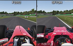 法家F1重聚一堂！F1 2017 游戏 F2002/SF-70H 对比试玩