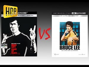 ▶ Comparison of Game of Death "New 4K Project HDR10" vs REMASTERED Blu-Ray Edition
