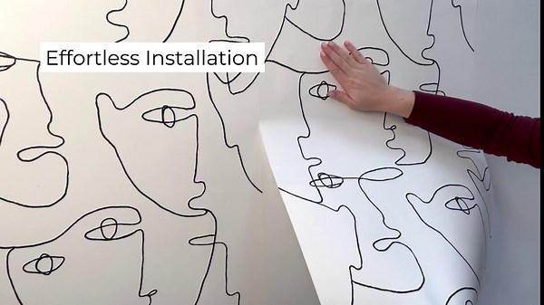 Erin & Ben Co. PSW1451RL Navy and Metallic Gold Star Splendor Premium Peel and Stick Wallpaper Blue