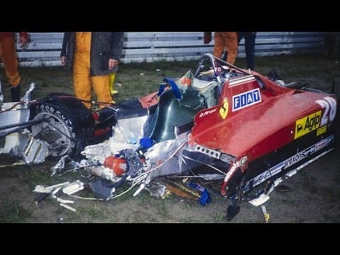 Didier Pironi Crash RARE Aftermath Angle
