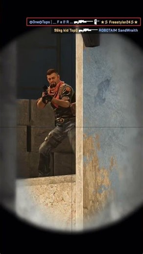 Awping With Movement Is Deadly. #csgo #cs2 #counterstrike