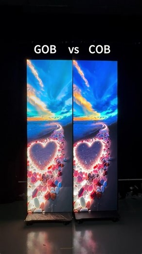 LedPoster | GOB vs COB #led #poster #ledposter #ledpanel #kiosk #digitalkiosk #digitalsign #digitalsignage ##ledscreen #leddisplay #leddisplayscreen #ledsupplier #ledfactory