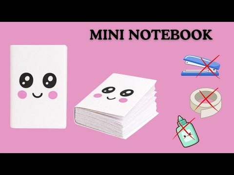 OMG! One Paper se Mini Cute Notebook😍|| Super Easy Paper Craft|#diy#viralvideo#mininotebook#craft