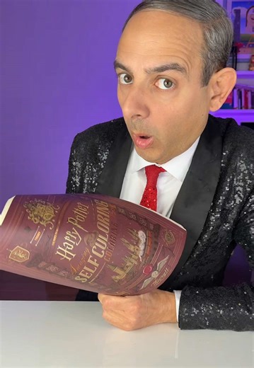 Magic Book ✨ #arnaldomangini #comedy #magic #harrypotter | magic book
