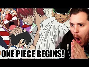 One Piece Episode 1-10 REACTION | Anime EP Reaction