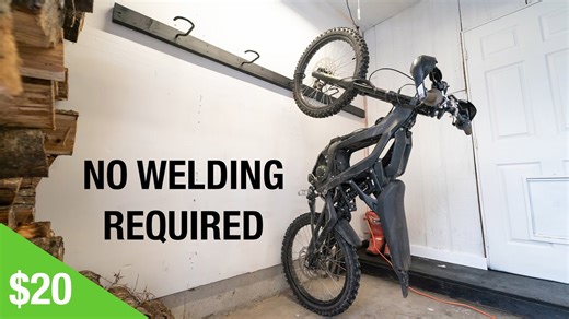 DIY e-bike rack (heavy duty under $20)