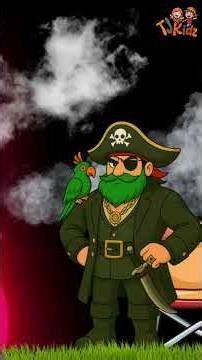 🦜 Captain Greenbeard’s Spooky Tale drops Thursday morning! #halloweentales #bedtimestory #spooky