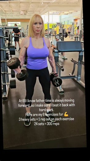 Betty Pariso on Instagram: "I know one day I may not be able to train this hard or this heavy, but that day is not today😜💪. . . . . #FitLiving #HealthyLifestyle #WellnessMatters #WorkoutMotivation #DailyWorkout #TrainHard #WorkoutGoals #GetFitStayFit #InstaWorkout #WorkoutVibes #WorkoutReels #bodybuilding"