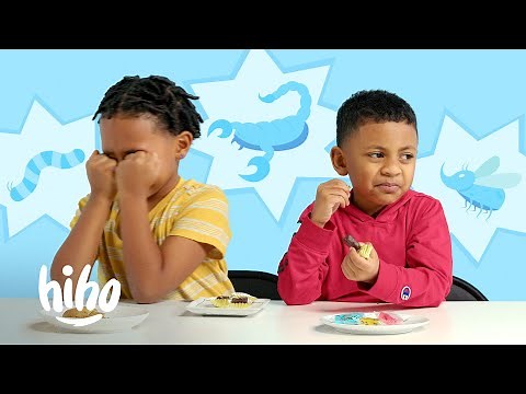 Kids Eat Bugs! | HiHo Kids