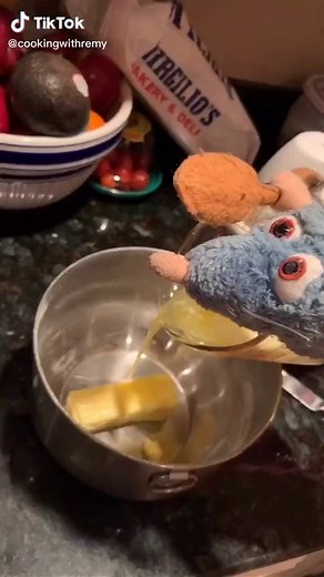 remy makes m&m cookies!! 🍪 #fyp #foryou