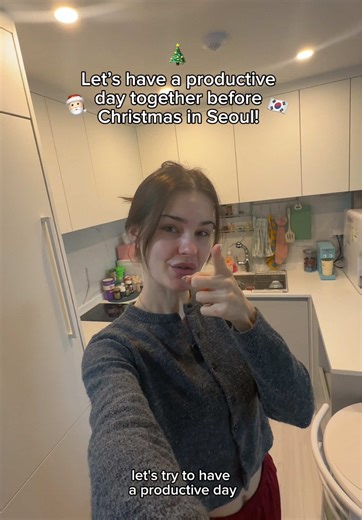 Productive Christmas Eve Vlog in Seoul