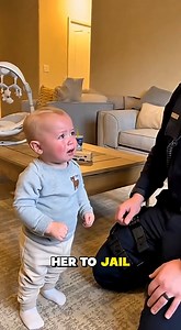 Baby Says “Take Mommy to Jail!” 👶🚓😂 | Cute Things