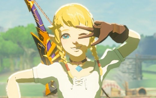 【MOD】塞尔达传说旷野之息 林克尔MOD新模型新动作