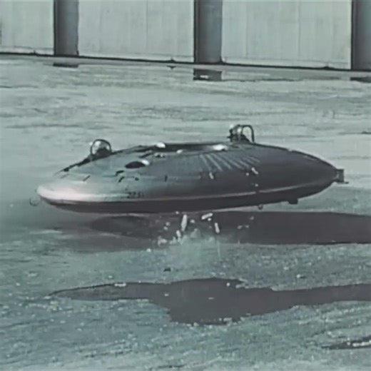 The Avro VZ-9 Avrocar Cold Wars Flying Saucer #shorts