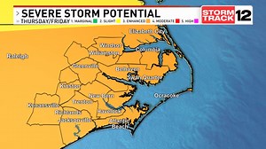 1.2K views | Have a way to stay weather aware on Thursday. A Weather Alert Day has been called as strong to severe storms could affect our area Thursday afternoon and evening. More weather information at wcti12.com/weather/maps?utm_source=facebook.com&utm_medium=social&utm_campaign=socsyntes | WCTI News 12 | Facebook