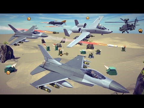 Air vs Ground Combat #21 | Besiege