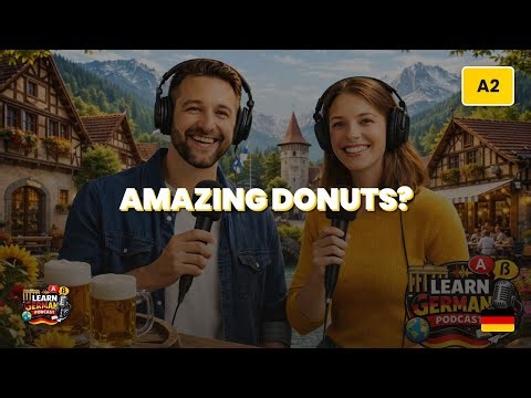 Learn German: Why Germans Find American Donuts Fascinating | A1-A2 🇩🇪