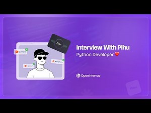 Unveiling Talent: Python Developer Interview on OpenIntervue🔥