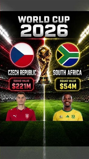 Czech Republic 🇨🇿 vs South Africa 🇿🇦 World Cup 2026