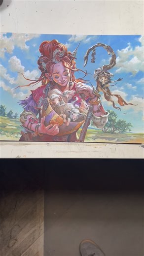 Bre of Clan Stoutarm Lorwyn Eclipsed. #magicthegathering #lorwyneclipsed | Jesper Ejsing