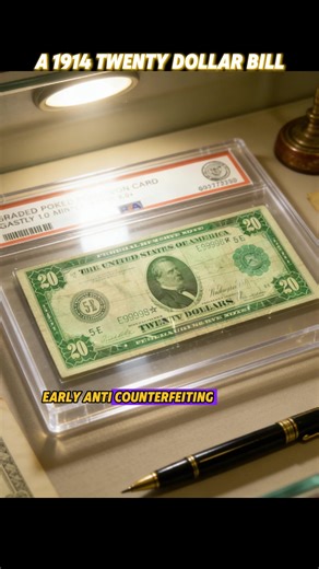 A 1914 twenty dollar bill #pawnstars#antique#collection#collector#collecting