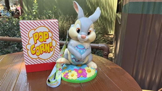 Closer Look at Thumper Popcorn Bucket Now Available in Disneyland | Chip and Company