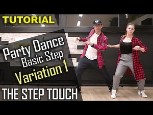 Party Dance Basic Step: The Step Touch - Variation 1 | Beginner Tutorial by MDS Duo | Howto dance