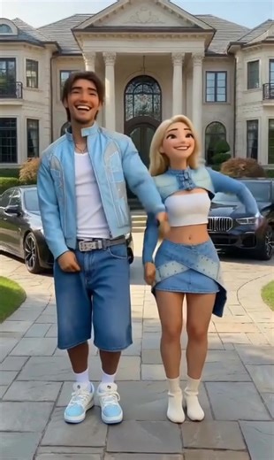 Engaging Couple Dance Video Inspired by Disney