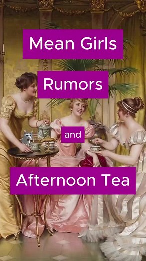 The tradition of afternoon tea was started by a mean girl. #afternoont...