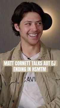 Matt Cornett talks abt ending for EJ in HSMTMTS #mattcornett #hsmtmts #hsmtmtsedit #oliviarodrigo