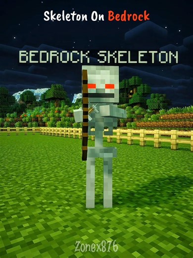 Java Skeleton VS Bedrock Skeleton ☠️
