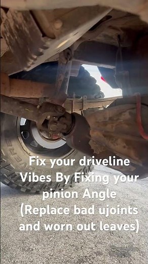 Fix your driveline vibes by fixing your pinion angle #jeep #shorts #cherokee #driveline