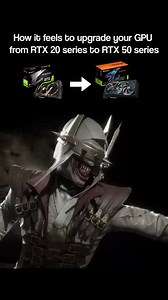 10K views · 43 reactions | How it feels to upgrade your GPU from RTX 20 series to RTX 50 series. Learn more: https://www.gigabyte.com/in/Graphics-Card/All-Series #AORUS #GIGABYTE #GPUUpgrade #GamingPC #RTX50 #NVIDIA #GeForce | AORUS | Facebook