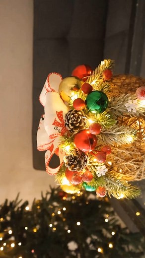 DIY twine Christmas lantern | Life and Fun Story