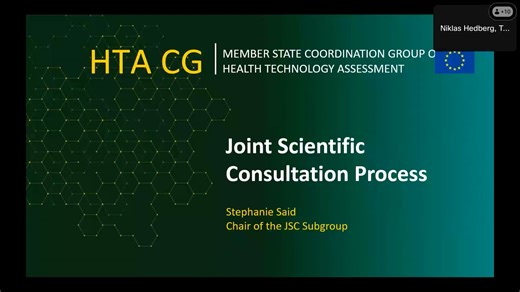 Chapter 3 - JSC process, presentation by Stephanie Said