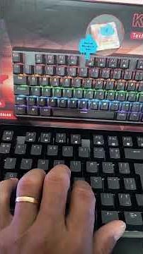 Teclado Mecânico Gamer Knup KP TM010