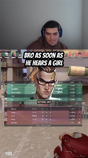 her first comm too 😭 rate the shot #stafa #valorant