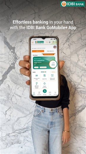 11K views · 104 reactions | Banking is now at your fingertips with the IDBI Bank GoMobile+ app. Manage your accounts, make payments, and much more—anytime, anywhere. #IDBIBank #IDBIBankGoMobilePlus #GoMobilePlus #PehleApp #DigitalBanking | IDBI BANK | Facebook