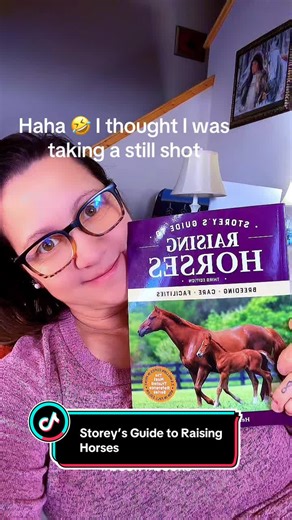Oh Dear, The complications of learning #tiktok #horse #horses #selfhelp What are you Reading?