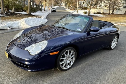 29k-Mile 2002 Porsche 911 Carrera Cabriolet 6-Speed