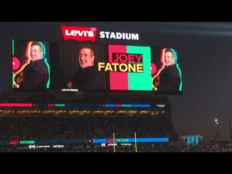 Joey Fatone Halftime Show at Levi's Stadium October 19, 2025