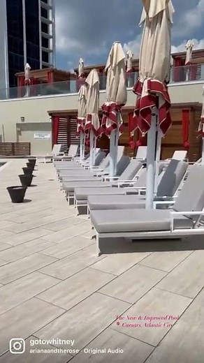 The New & Improved Pool at Caesars Atlantic City