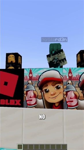 GRAFFITI GUY?! 🤣 Guess the Computer Game in Minecraft #shorts